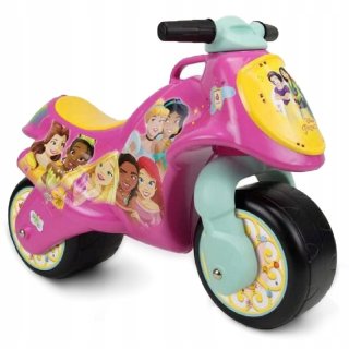 Injusa Motocykel Jazda na kočíku Disney Princezné